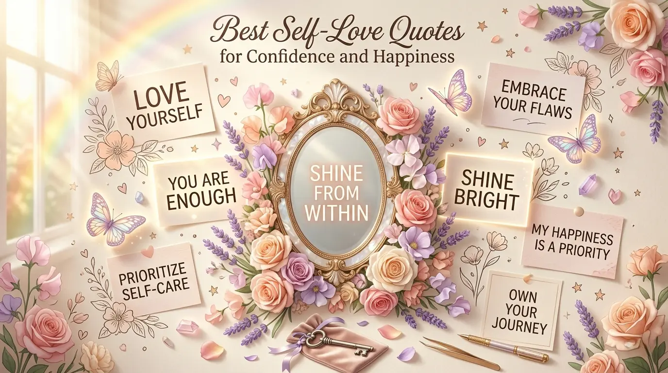 Best Self-Love Quotes for Confidence and Happiness