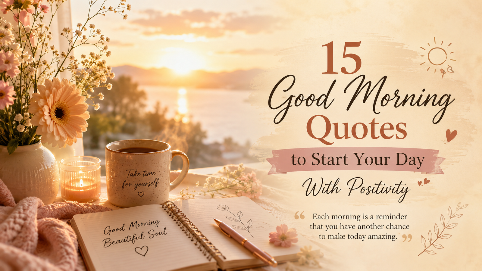 15 Good Morning Quotes to Start Your Day With Positivity